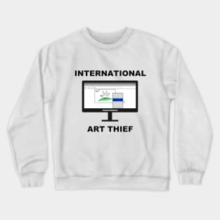 International Art Thief Crewneck Sweatshirt